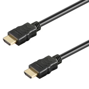 HDMI Kabel 0,75m High Speed with Ethernet A-Stecker 3D FULL HD TV 4K vergoldet - Bild 1 von 2