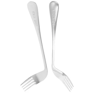  2 Pcs Feeding Fork Elder Elderly Adaptive Eating Utensils Forks The - Picture 1 of 12