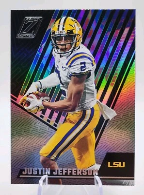 2023 Panini Chronicles Draft Picks JUSTIN JEFFERSON #19  Zenith  MINT! - Image 1 of 2