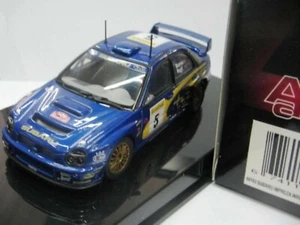 WOW EXTREMELY RARE Subaru Impreza WRC S7 Burns Monte.Carlo 2001 1:43 AutoArt-HPI - Picture 1 of 3