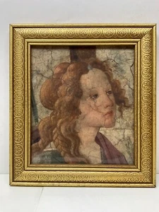 Venus and the Three Graces Sandro Botticelli *Gold Frame* Glass Print Art 11x10 - Picture 1 of 8
