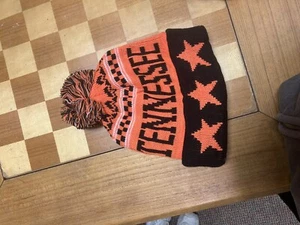 TENNESSEE VOLUNTEERS Vols NCAA Knit Pom Beanie Hat One Size Toboggan - Picture 1 of 2