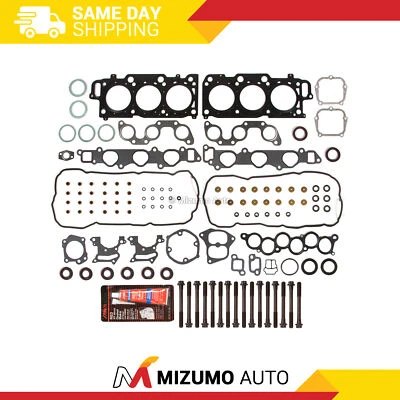 Head Gasket Bolts Set Fit 99-06 Toyota Sienna Highlander Lexus 3.0 DOHC 1MZFE - Image 1 of 4