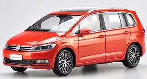 1/18 Scale Volkswagen Touran L 2016 Orange DieCast Car Model Toy Collection - Picture 1 of 3