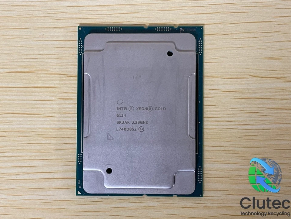 Intel SR3AR Xeon Gold 6134 3.20Ghz 8-Core Socket 3647 CPU Processor Skylake-SP - Image 1 of 1