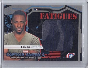 2014 Captain America: The Winter Soldier Fatigues Costume Prop Cards Falcon F-9 - Picture 1 of 2