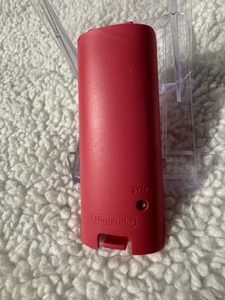 Cubierta de batería rosa Peach Edition Motion Plus controlador Nintendo Wii OEM  - Imagen 1 de 4