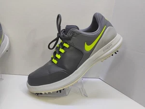 Nike Air Zoom Accurate Golf Shoes Cleats Sports Grey Volt Mens Sz 9 909723-001 - Picture 1 of 15