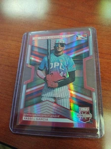2023 Panini Elite Extra Ed. #184 Yassel Garcia Prime Numbers 🩷 Die Cut #/200 - Picture 1 of 2