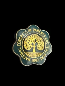 Congreso Nacional de Padres y Maestros 1897 Árbol De Colección Sombrero Tac o Solapa Prendedor P8 - Imagen 1 de 4