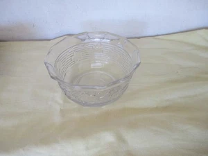 Vintage Anchor Hocking Avalon Clear Glass Individual Salad Bowl 5.5" - Picture 1 of 5