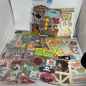 Lote de 14 paquetes de pegatinas para álbumes de recortes nuevas ocasiones diversas - Imagen 1 de 10