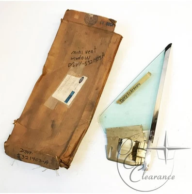 Lincoln Continental 1973 sedán LF mini vidrio de ventilación y soporte (D3VY5321403A) NOS Foto 1 de 4