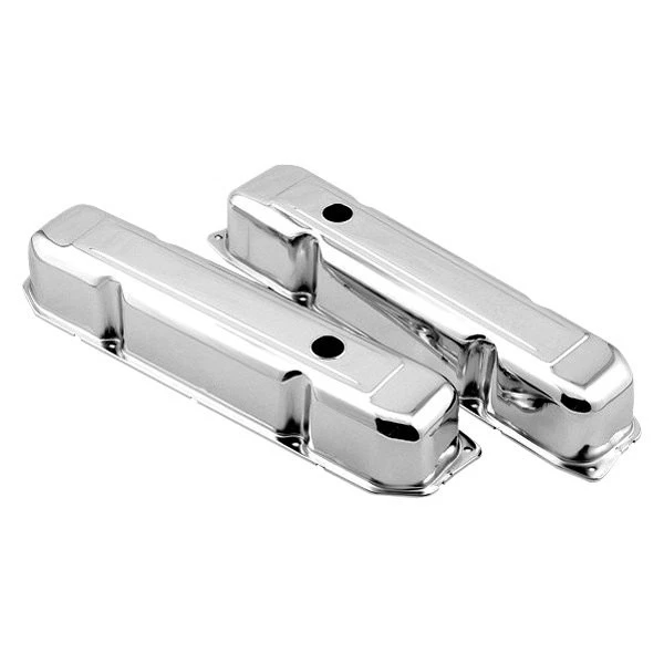 For Dodge Charger 1969-1978 Mr. Gasket Height Valve Cover Set w Baffle Foto 1 de 2