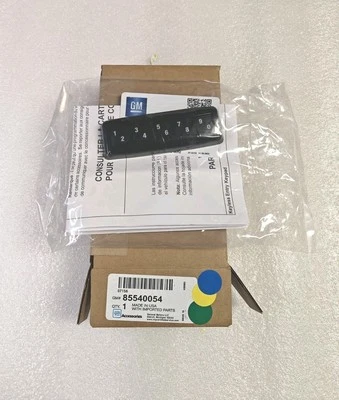 New OEM 2017-2025 Chevrolet GMC Buick Cadillac Keyless Entry Keypad # 85540054 - Image 1 of 2