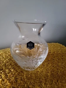 Stuart Crystal Cut Glasss Vase - Picture 1 of 3