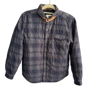 Vissla XL Cronkite Hemdjacke gesteppt Oberbekleidung Langarm Druckknopfverschluss - Bild 1 von 16