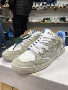 Größe 9,5 - Off-White 5.0 Low White Light Blue - Bild 1 von 9