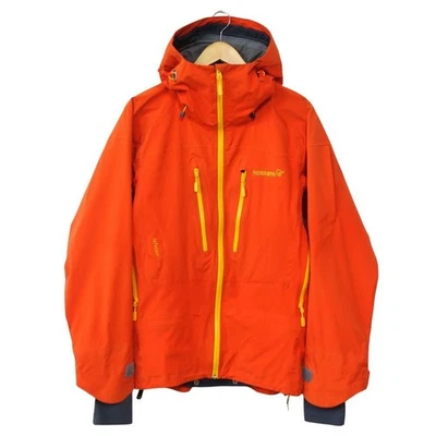 Norrona Men's Ski Snowboard Jacket Size S Tasty Red / Yellow Saffron - Image 1 of 4
