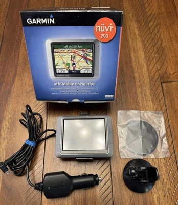 Garmin Nuvi 200W Series GPS Navigation System Unit TESTED WORKING - Image 1 of 4