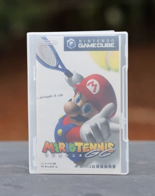 "Mario Tennis GC" Mario Power Tennis (JPN GameCube 2004) Used Japanese copy - Image 1 of 3