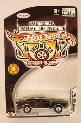 Hot Wheels 18th Collectors Convention 2004 Irvine Finale Car Custom Mustang - Image 1 of 2