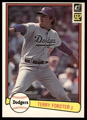 1982 Donruss #362 Terry Forster Los Angeles Dodgers - Image 1 of 2
