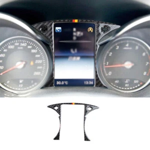 Instrument Panel Frame Cover Trim For 2016-2021 Mercedes-Benz GLC Carbon Fiber - Picture 1 of 7