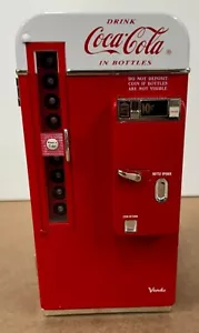 Vintage 1994 Vendo Coca Cola Diecast Metal Musical Bank Vending Machine - Works - Picture 1 of 5