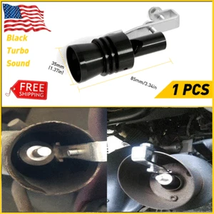 XL Exhaust Pipe Blow off Valve Car Turbo Sound Whistle Muffler Auto Accessories - Picture 1 of 10