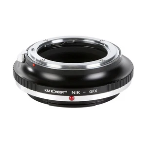 K&F Concept adapter for Nikon F AIS Mount Lens to Fuji GFX Medium Format Camera - Picture 1 of 3