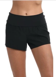La Blanca Women's Black Soft Island Goddess Swim Shorts Bottom Size S $61 - Picture 1 of 6