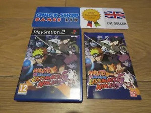 Naruto Ultimate Ninja 5 Playstation 2 ps2 pal uk tracked delivery - Picture 1 of 4
