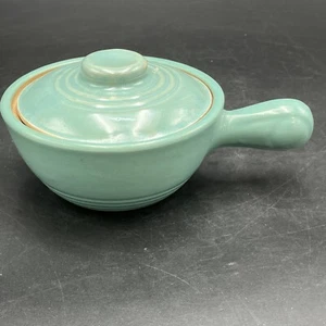 Vintage Stoneware Covered Bowl USA marked - Picture 1 of 7