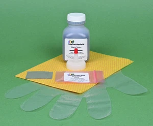 Samsung CLP 300 300N CLPK300A Black Toner Refill Kit with Chip. 80gr. 2K Pages - Picture 1 of 1