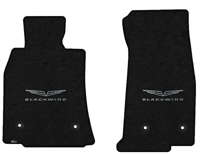Lloyd Mats Ultimat Cadillac CT4-V Blackwing & Crest Front Floor Mats (2022-2025) - Image 1 of 4