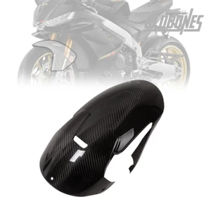 For Aprilia RSV4 2022 Carbon Fiber Front Fender Hugger Mudguard Gloss - Imagen 1 de 12