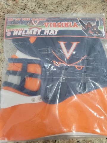Virginia Cavaliers Football Helmet Hat Removable Neck Warmer & Chin Strap, Large Cover
