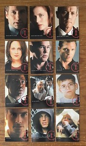 X-FILES SEASON 8 INKWORKS 2002 BASE SET OF 90