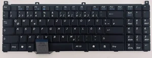 Teclado original alemán para Medion MD95772 RIM2050 HMB226MA04 nuevo - Imagen 1 de 2