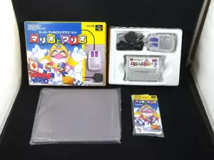 NEW OLD STOCK Mario & Wario Mouse SET Nintendo Super Famicom SFC SNES Japan 1 - Picture 1 of 13