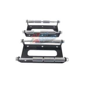 Chevy GM LS1 LS Swap Ignition Coil Remote Relocation Bracket Kit -Black Set of 2 - Picture 1 of 3