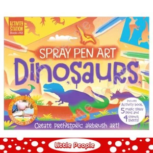 Dinosaurs Spray Pen Art - Picture 1 of 2