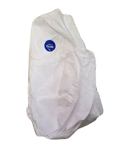 Lote Mono Dupont Tyvek con Cuello (10 Unidades), Blanco Mediano 1417 - Imagen 1 de 3