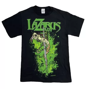 Lazarus A.D. Creature Thrash Metal Blade Band grün schwarz T-Shirt Größe Small - Bild 1 von 6