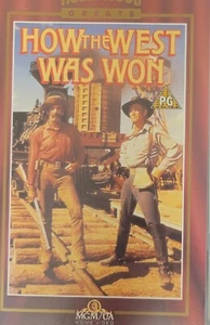 HOW THE WEST WAS WON V H S CASSETTE MGM HOLLYWOOD GREATS - Picture 1 of 4