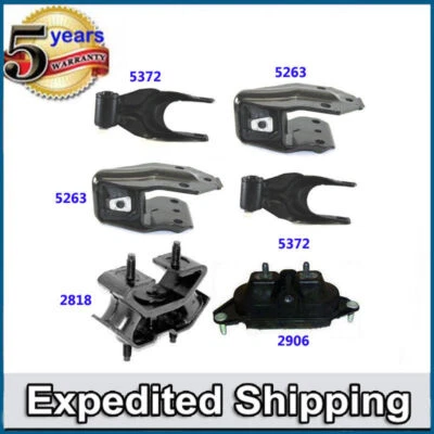 Motor y transmisión. Juego de montaje 6 piezas para Chevrolet Impala/Monte Carlo 2006-2011 3,5 L Foto 1 de 4