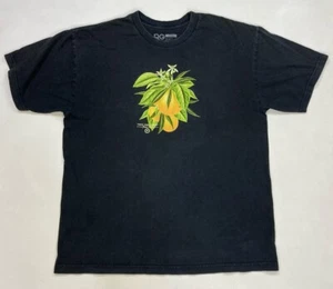 LRG Lifted Research Got The Juice Orange Graphic T-shirt Men XL Black - Picture 1 of 13