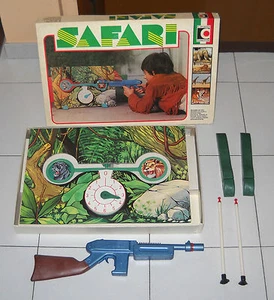 SAFARI - Clementoni Giochi Anni 70 OTTIMO COMPLETO Tiro al bersaglio - Foto 1 di 1