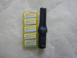 Taladro de placa giratoria Sandvik R416.1-0175-20-03, 17,5 mm, 3 x D con 10 placas WCMX - Imagen 1 de 5